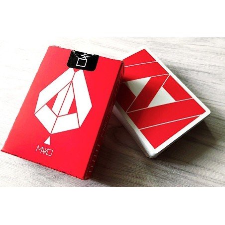 Baralho Limited Edition Mako Red  | Playing Cards | Loja Online Cartas | The Joker House - Portugal