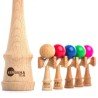Kendama USA : Set of 5 Nano Kendamas - Natural, Red, Blue, Green, Pink | Online Kaufen - Bild 1 von 8