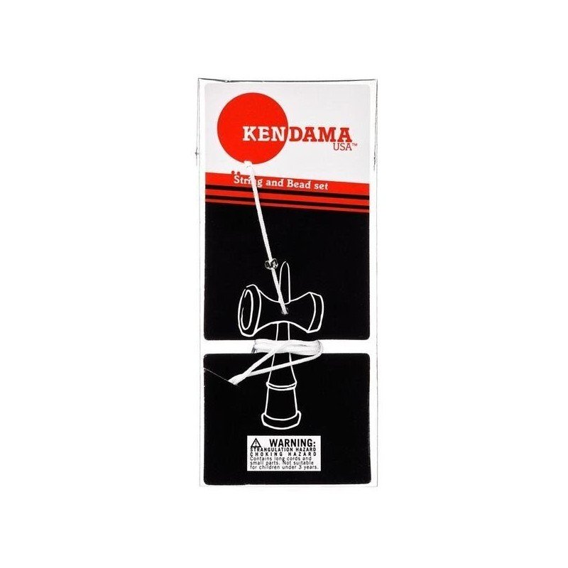 Kendama USA : Individual White String and Bead Set - Single Piece