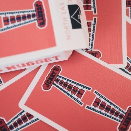 Modern Feel Jerry's Nuggets (Coral) Playing Cards