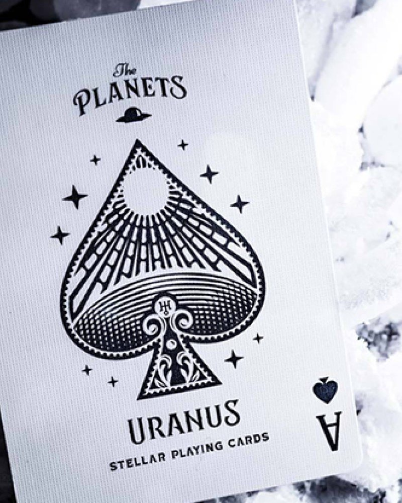 Mazzo Di Carte The Planets: Uranus | Playing Cards | Negozio Online| The Joker House - Italia - immagine 3 di 5