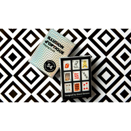 Baraja Illusion dOptique Paying Cards | Playing cards | Tienda Cartas Online España|