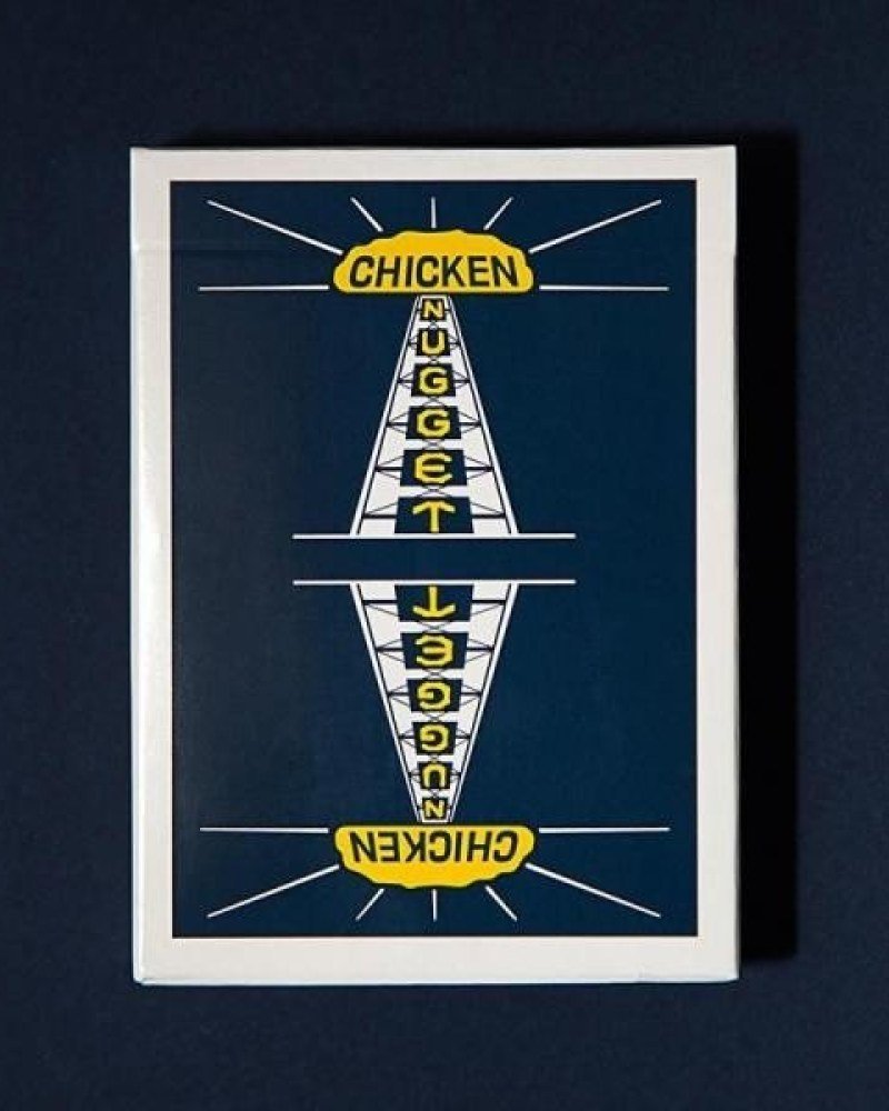 Baraja de cartas Vintage Chicken Nugget - Navy