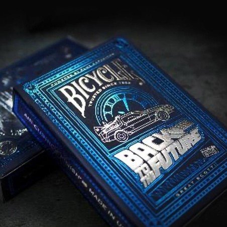 Baraja de Cartas: Bicycle - Back to the Future