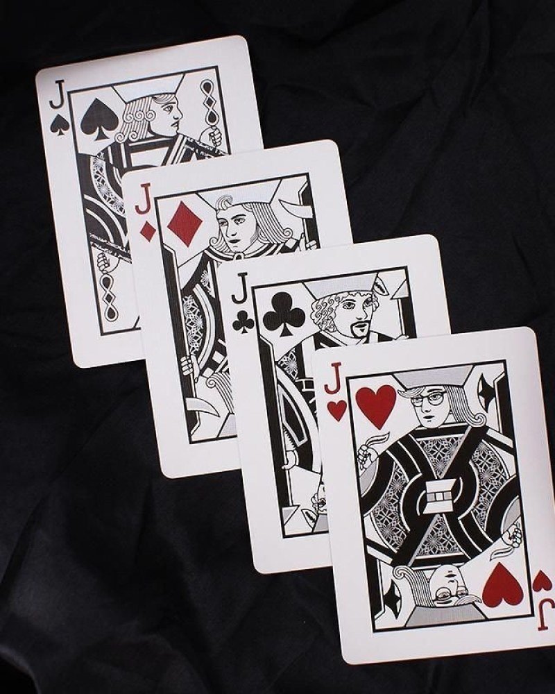 Baraja de Cartas: Black Flower by Jack Nobile - image 3 sur 6