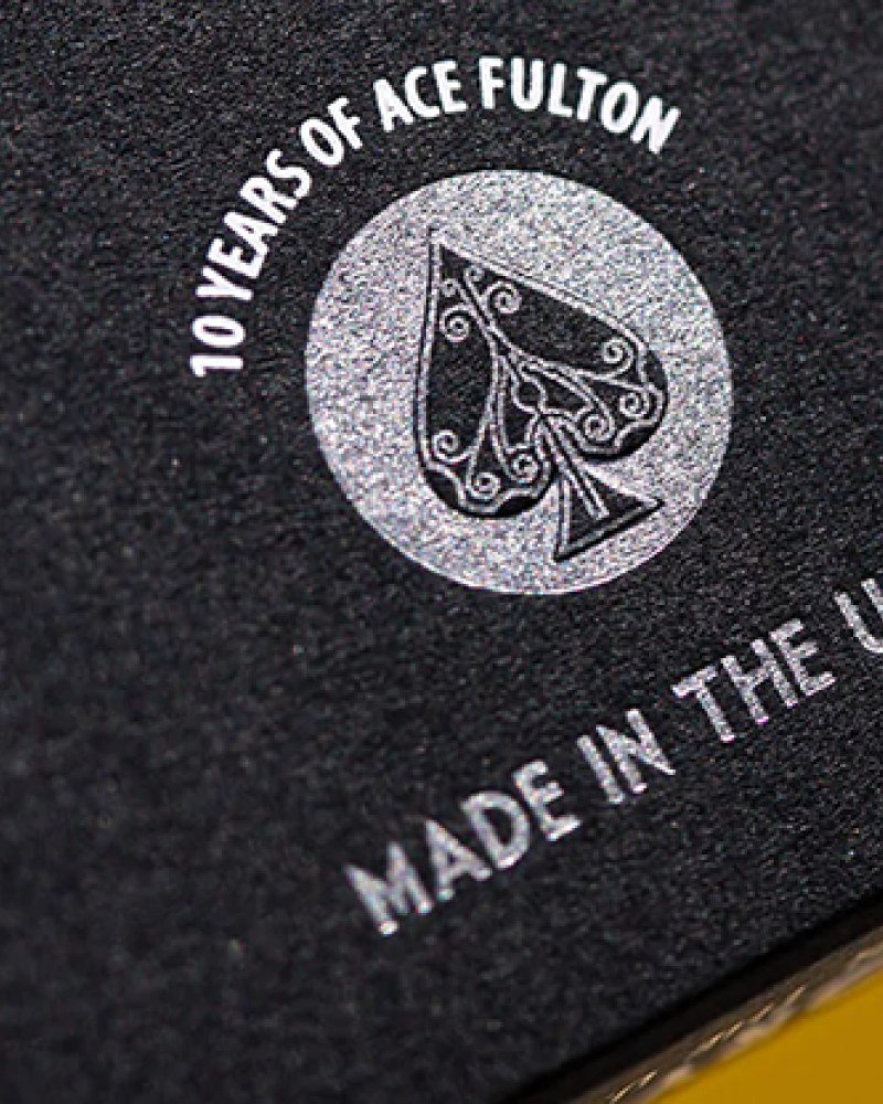 Baraja de Cartas: Ace Fulton's Casino (Black) Playing Cards - image 2 sur 6