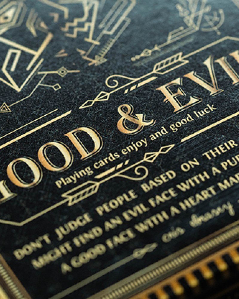 Good and Evil Playing Cards