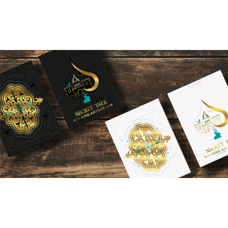 Baraja de Cartas: Secret Tale Black Knight Playing Cards