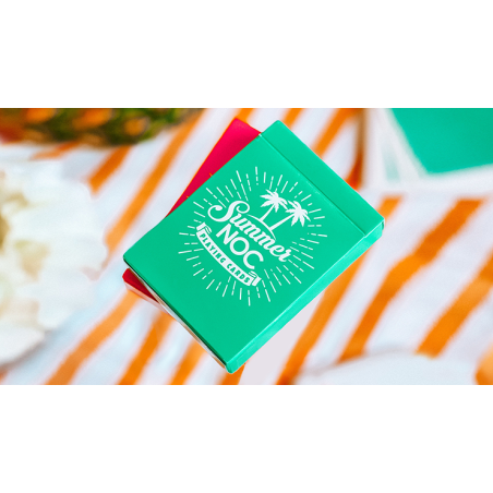 Baraja de Cartas: Summer NOC Pro Sunrises (Teal)