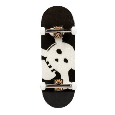 Fingerboard Completo Blackriver:  New Skull White Set X-Wide 33.3mm