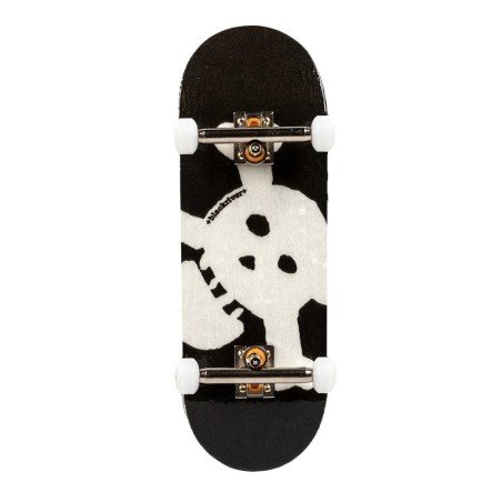 Complete Fingerboard Blackriver: New Skull White Set X-Wide 33.3mm