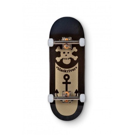 Fingerboard Completo Blackriver:  Anchor Black Set X-Wide 33.3mm