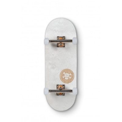 Fingerboard Completo Blackriver:  X-Wide BR Mini Logo White Set 33.3mm