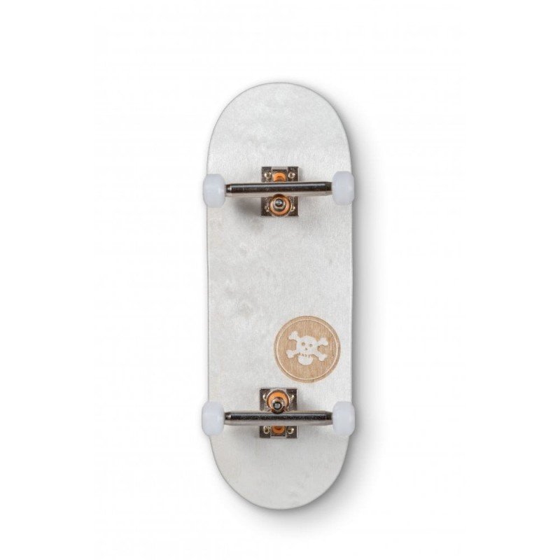 Fingerboard Completo Blackriver:  X-Wide BR Mini Logo White Set 33.3mm