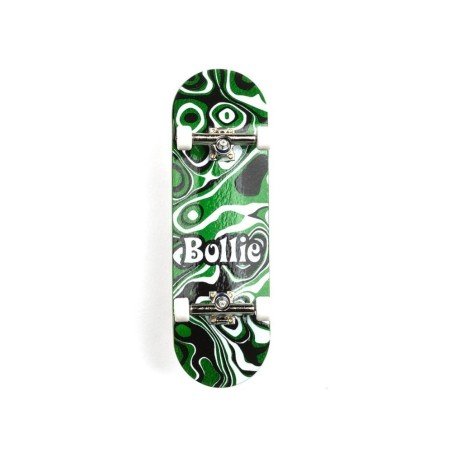 Fingerboard Completo Bollie: Psychedelic Green Set 30.5mm