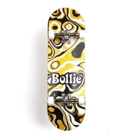 Complete Fingerboard Bollie: Psychedelic Yellow Set 30.5mm