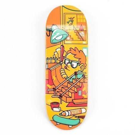 Fingerboard Deck BerlinWood: Promodel Afrobi X-Wide 33.3mm