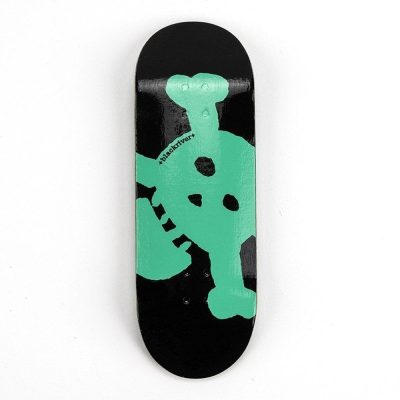Tabla Fingerboard Blackriver: New Skull Turquoise Wide 32mm