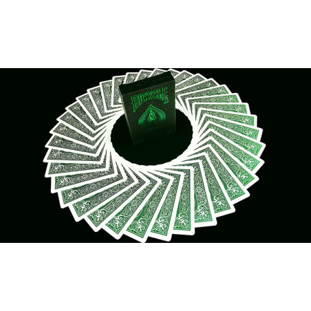 Bicycle MetalLuxe Emerald edição limitada baralho de cartas