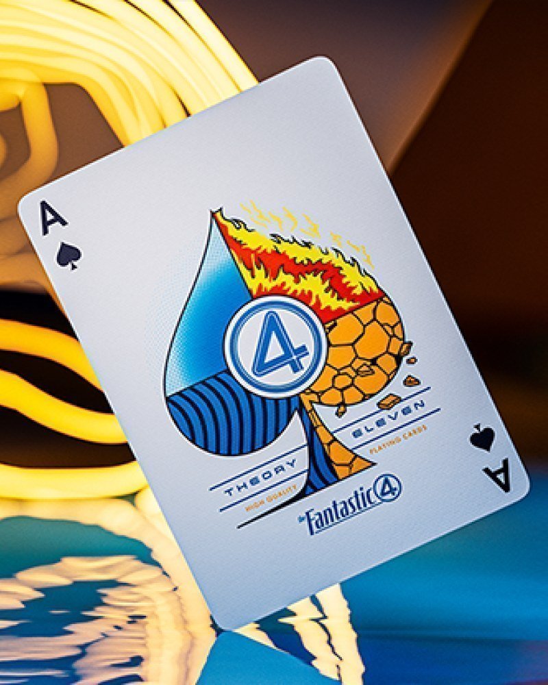 theory11 Fantastic Four baraja de cartas premium
