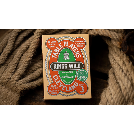 Kings Wild Gilded No.13 Vol.41 jeu de cartes premium