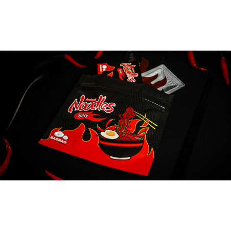 BaoBao Instant Noodles Spicy jeu de cartes premium