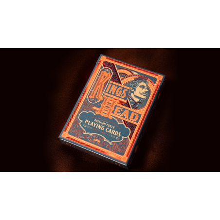 Joker and the Thief King's Head Blue & Red jeu de cartes