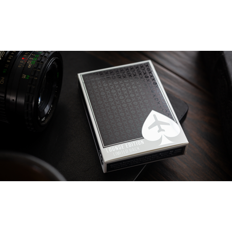 Jetsetter Lounge Edition Tarmac Black Limited Back Spielkarten