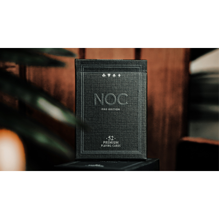 NOC Pro 2021 Jet Black baralho de cartas premium