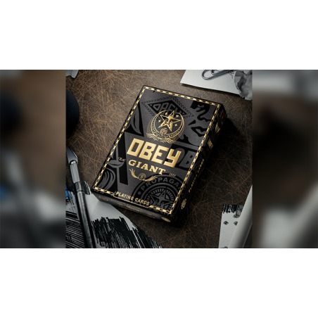 theory11 Obey Gold Edition jeu de cartes