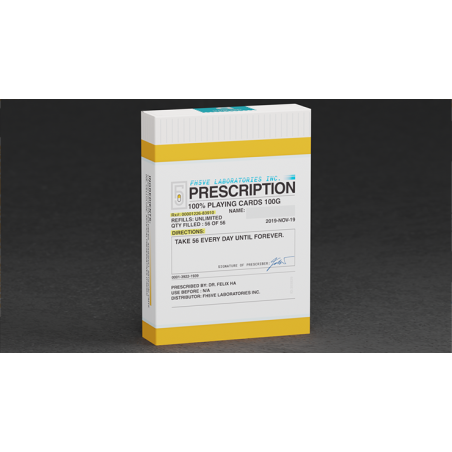 Prescription Spielkarten – Premium Kartendeck