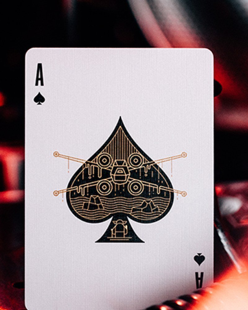 theory11 Star Wars Dark Side Silver Spielkarten