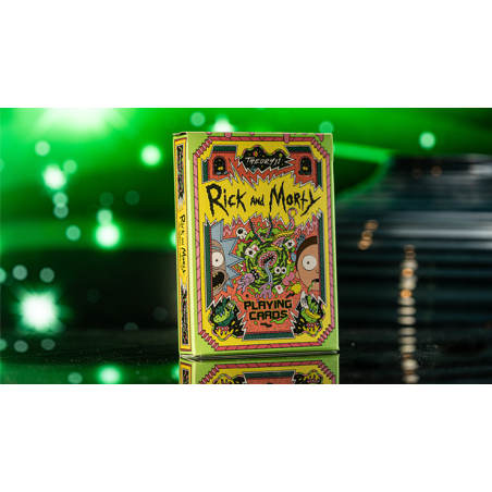 theory11 Rick & Morty baralho de cartas premium