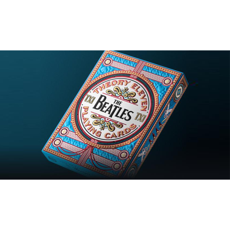 theory11 The Beatles Blue jeu de cartes