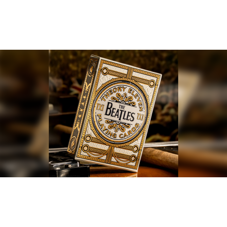 theory11 The Beatles Special Edition White baralho de cartas