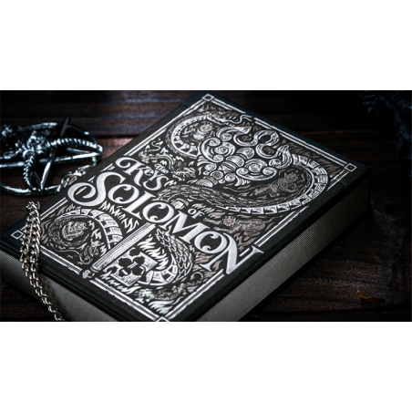 Riffle Shuffle Keys of Solomon Silver Spirituum jeu de cartes