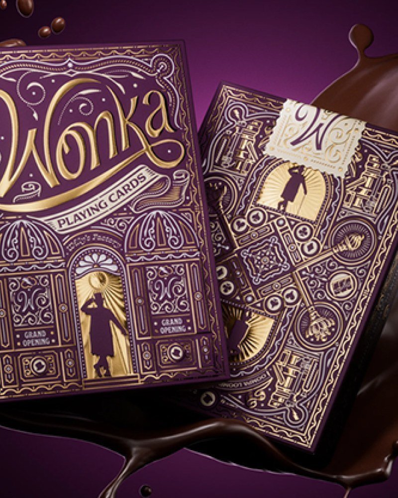 theory11 Wonka premium playing cards