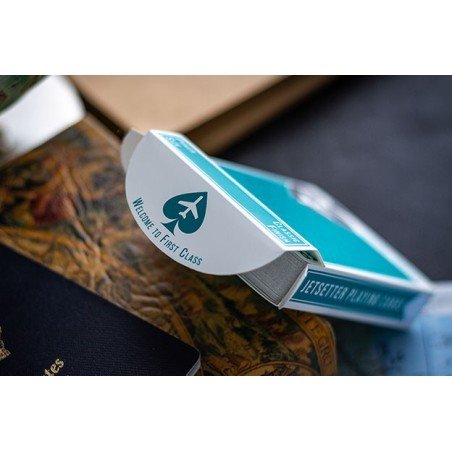 Lounge Edition – Terminal Teal | Jetsetter Playing Cards