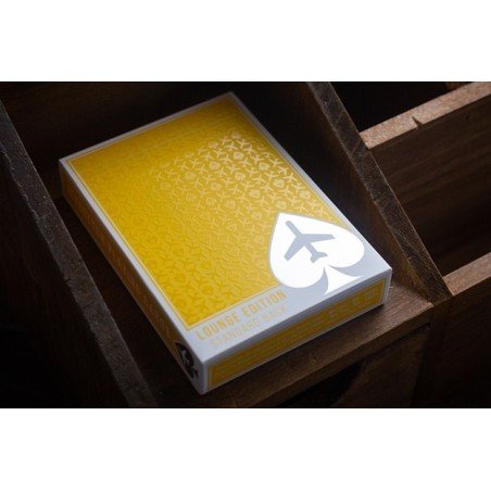Lounge Edition – Taxiway Yellow | Jetsetter Playing Cards