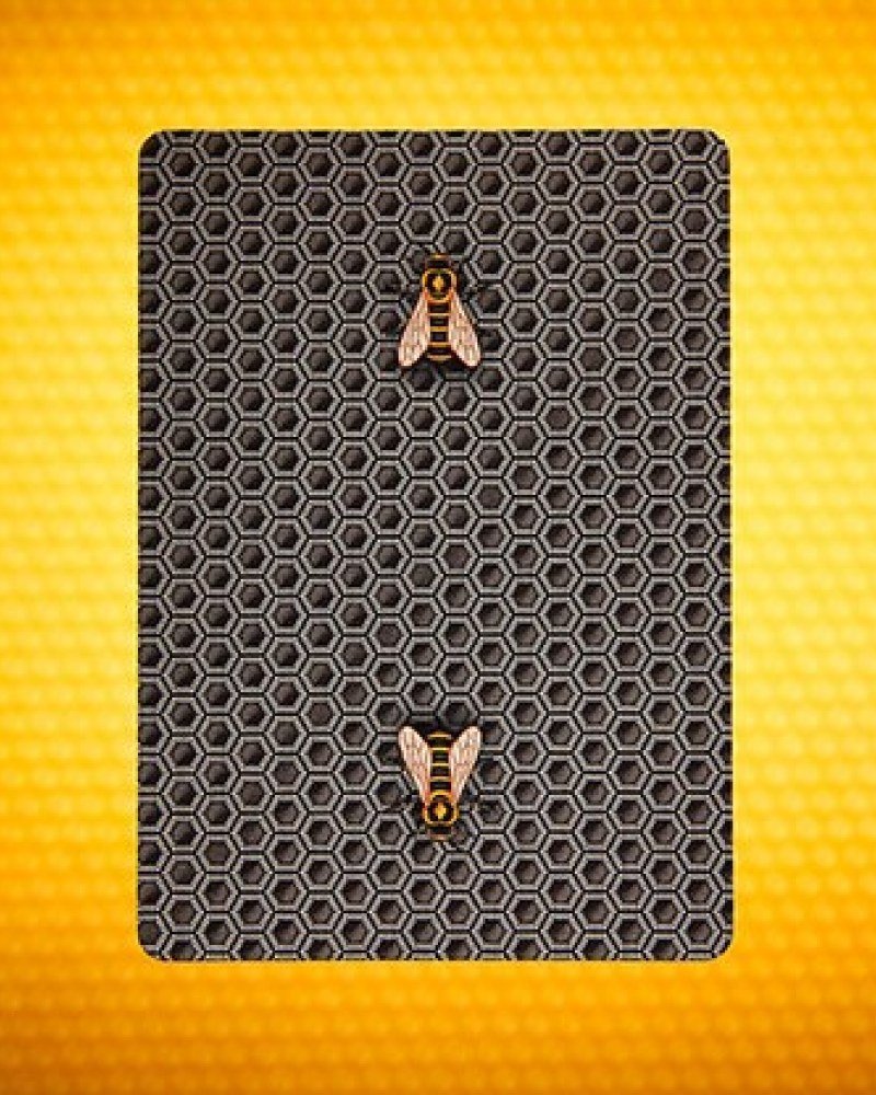 Bicycle Honeybee Preto – Baralho de Cartas - imagem 2 de 6