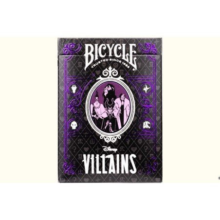 Bicycle Disney Villains Violett – Spielkarten