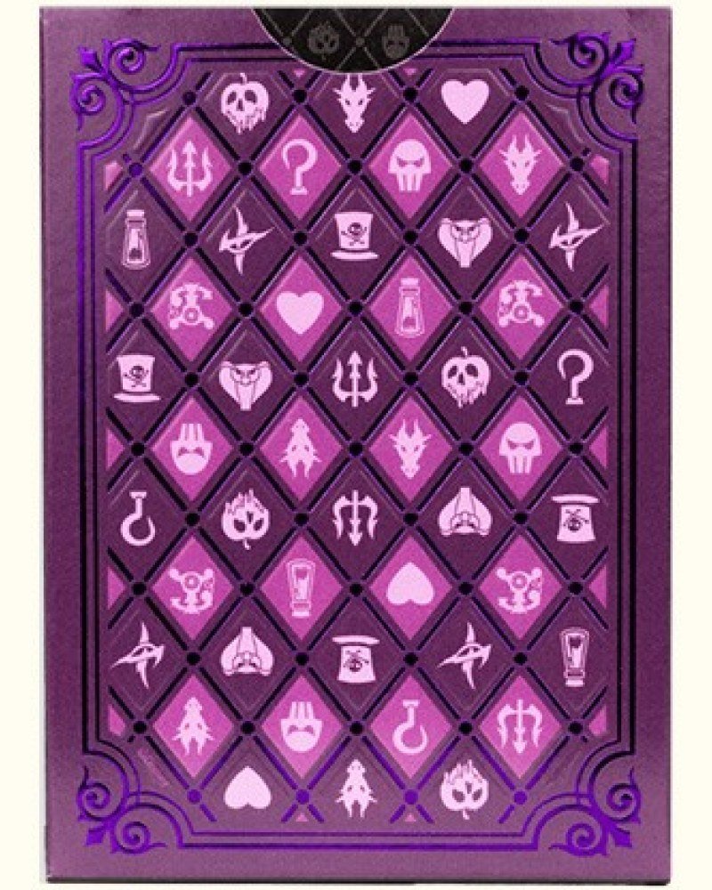 Bicycle Disney Villains Violett – Spielkarten - Bild 3 von 4