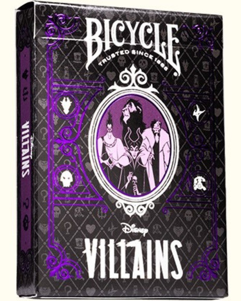 Bicycle Disney Villains Violett – Spielkarten - Bild 4 von 4
