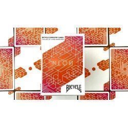Bicycle Neon Cardistry Orange Bump – Spielkarten