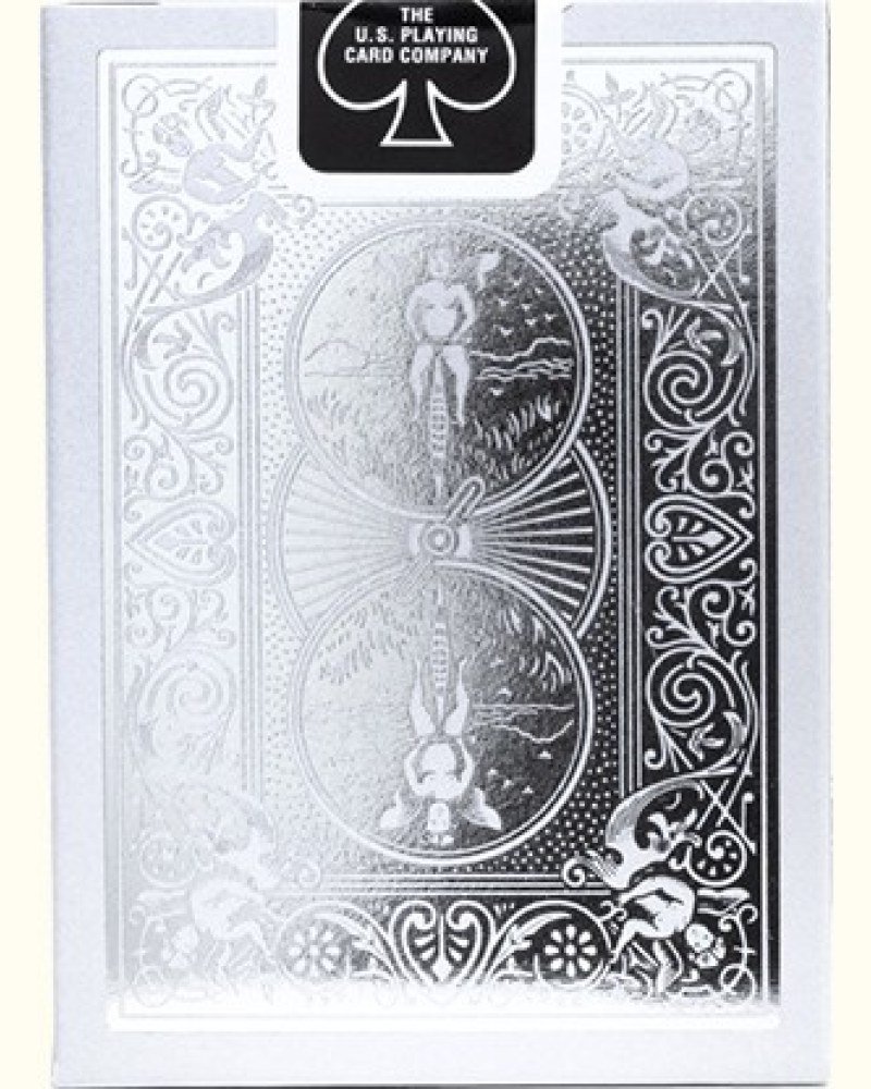 Bicycle MetalLuxe – Prateado | Baralho de cartas 2023