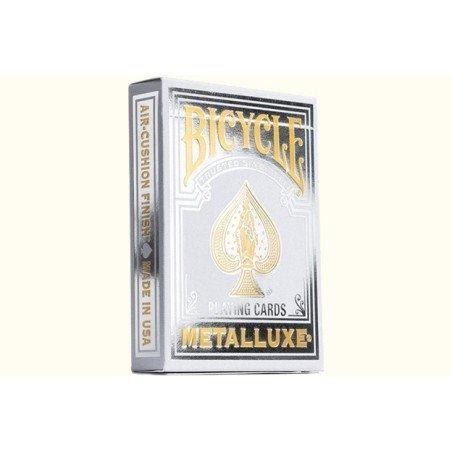Bicycle MetalLuxe Argento – Carte da Gioco