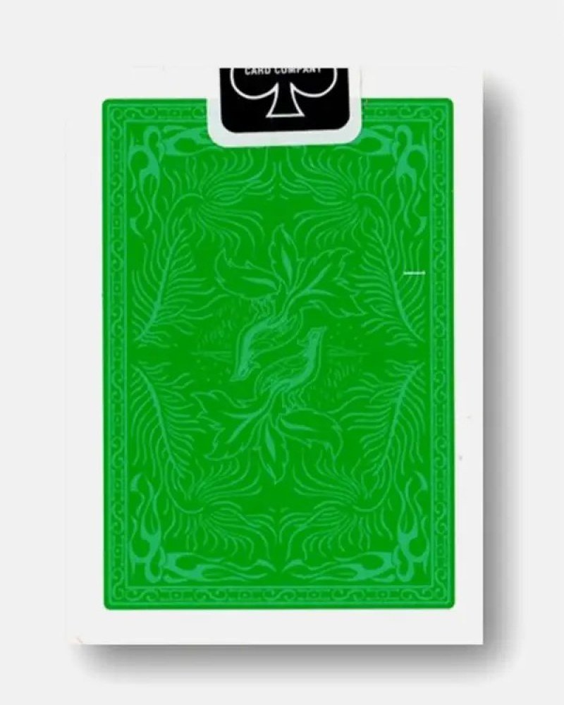 Phoenix Vibrant Series Verde Indice Jumbo – Carte da Gioco - immagine 2 di 2