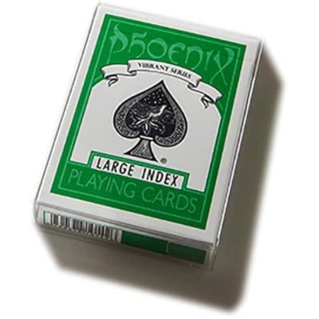 Phoenix Vibrant Series – Verde | Baraja Phoenix Deck