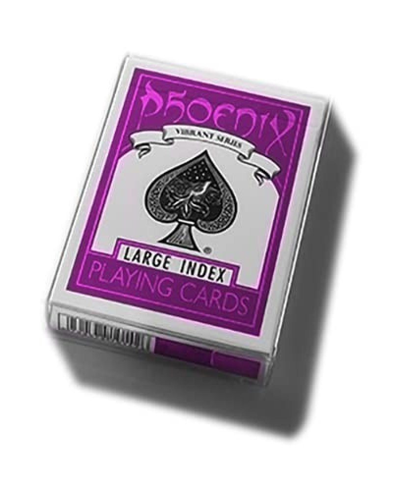 Phoenix Vibrant Series Violett Jumbo Index – Spielkarten