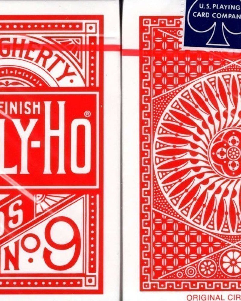 Tally-Ho Circle Expert Touch Vermelho – Baralho de Cartas - imagem 2 de 2